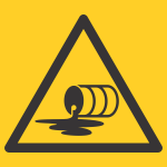 Õlireostuse oht (õli võib olla lekkinud põrandale või territooriumile) ART11573