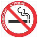 Mitte suitsetada! / No smoking!. Suitsetamise keeld. Suitsetamine keelatud. (ART960)
