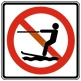 Veesuusatamine keelatud