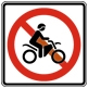 Mootorrattal liiklemine keelatud