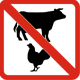 Kariloomad ja kodulinnud keelatud!
