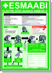 Esmaabi elektrilöögi saanud inimesele