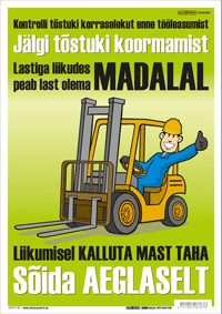 tõstuki poster