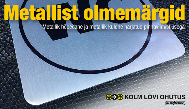 Metallist olmemärgid, olemsildid