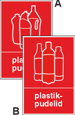 Plastikpudelid A ja B versioon. Suurused 200x300, 300x450, 400x600 jne. (ART 27044)