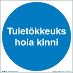 Tuletõkkeuks hoia kinni (ART040 ISO, KLO5-040TYYP)