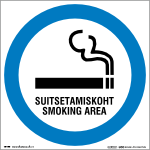 Suitsetamiskoht / Smoking area (ART966)